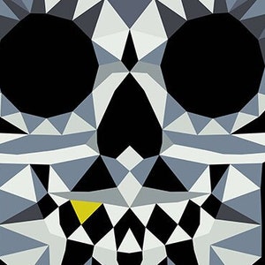 The Watcher by Andover  Panel 24&quot; Dark   44&quot; wide 100% Cotton Fabric (#24)