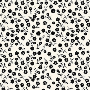 Fleur Noire C12524 -Cream by My Minds Eye for Riley Blake  100% Cotton 44/45&quot; wide
