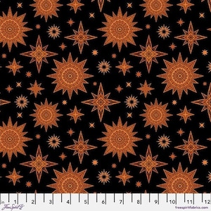 Free Spirit Scaredy Cat Star Webs Black pwrh034