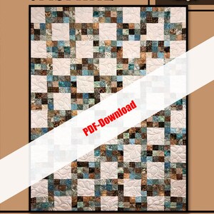PDF DOWNLOAD Jasmine A Jelly Roll Pattern - Villa Rosa Designs 54x72 Padrão apenas