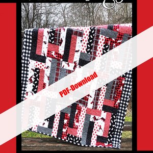 PDF DOWNLOAD Bear Hugs di Orphan Quilt Designs per Villa Rosa Designs Solo modello 42x48