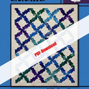 SCARICA PDF Lucille - Villa Rosa Designs 56in x 68in un modello adatto ai quarti di grasso
