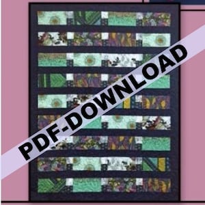 SCARICA PDF Panorama - Pat Fryer per Villa Rosa Designs 49 pollici x 65 pollici Fat Quarter Friendly