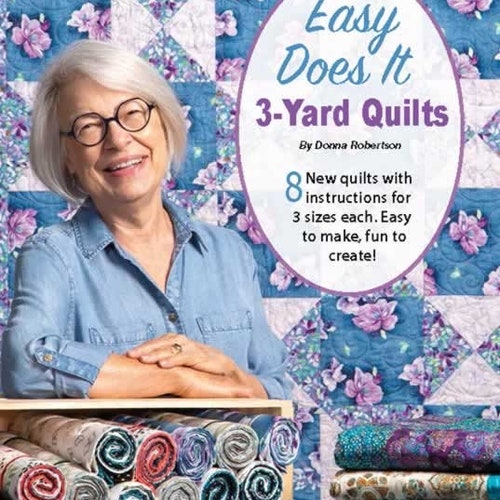 Quilts in a Jiffy 3yard Quilts Quilting Book by Donna Etsy