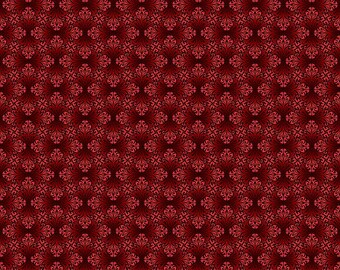 In The Beginning FabricsのNature's Winter Tonal Red 7nw-1