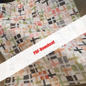 Flair a Charm Pack Scrappy Pattern de Kari G para Villa Rosa Designs 54x72 PDF SOMENTE PADRÃO