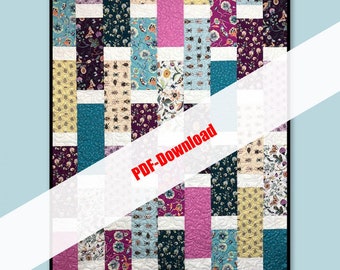 PDF DOWNLOAD Addison - Villa Rosa Designs 54x73 Pattern Only