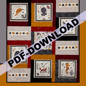 SCARICA PDF Torte di granchio - Heidi Cook per Villa Rosa Designs 45 pollici x 51 pollici