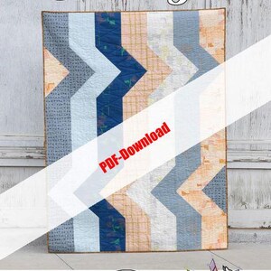 Smudge - Un modello da mezzo metro di Running Doe Quilts per Villa Rosa Designs 52x70 PDF DOWNLOAD SOLO