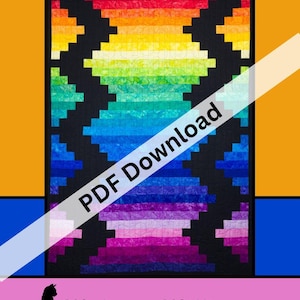 Accordion - Villa Rosa Designs 52 x 70 Panel Pattern PDF DOWNLOAD