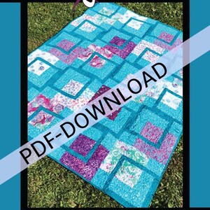Scarica PDF 2 M Junior, un modello Fat Quarter di Tricia Lynn Maloney per Villa Rosa Designs 52x65 SOLO MODELLO