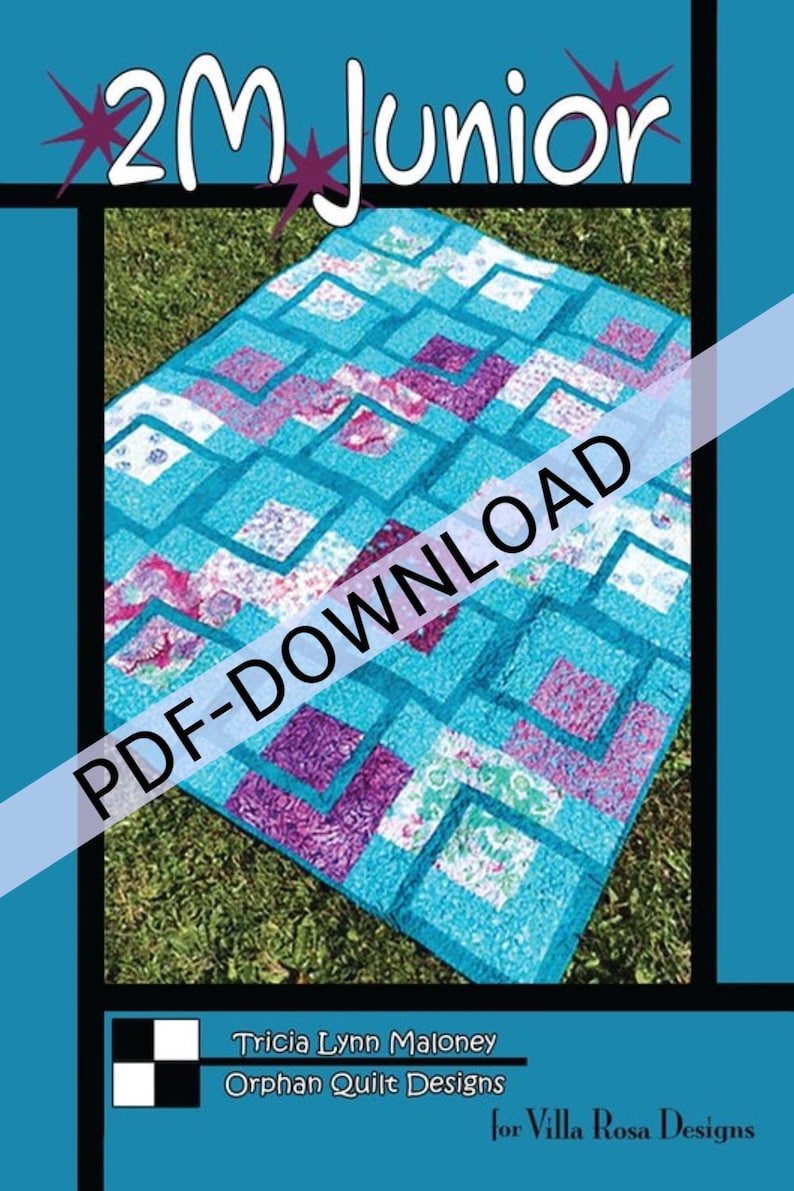 2M Junior Quilt Pattern by Villa Rosa Designs (PDF Download) - Etsy