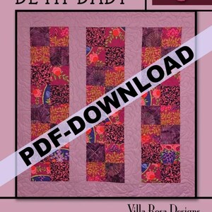 Scarica PDF Modello Be My Baby a Fat Quarter di Villa Rosa Designs SOLO MODELLO 43"x44"