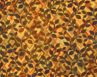 Falling Leaves Diamonds Harvest Moon Hop from  In The Beginning Fabrics  - Jason Yenter  8FLS-1