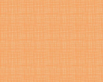 Texture by Riley Blake C680 Creamsicle Orange Crosshatch