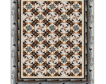Origins - Shooting Star Quilt 3 Sizes by Jamie Kalvestran Designs for Scrap-Bags  PATTERN ONLY