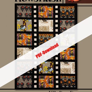 Notizie dell'ultimo minuto - Un modello Fat Quarter di Pat Fryer per Villa Rosa Designs 41x56 PDF Scaricabile SOLO