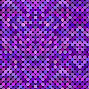 Colorful Dots Purple 6COL-8 by Jason Yenter for In The Beginning Fabrics