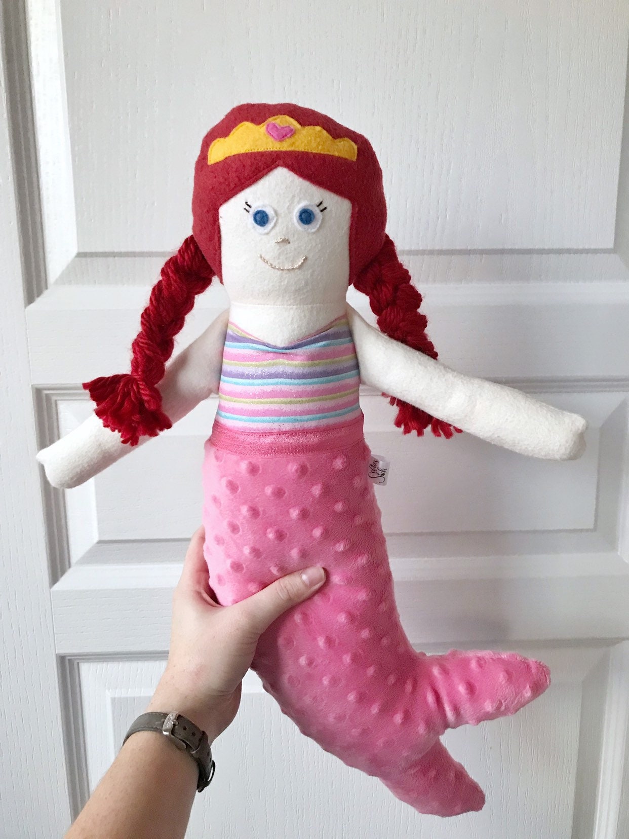 mermaid plush doll