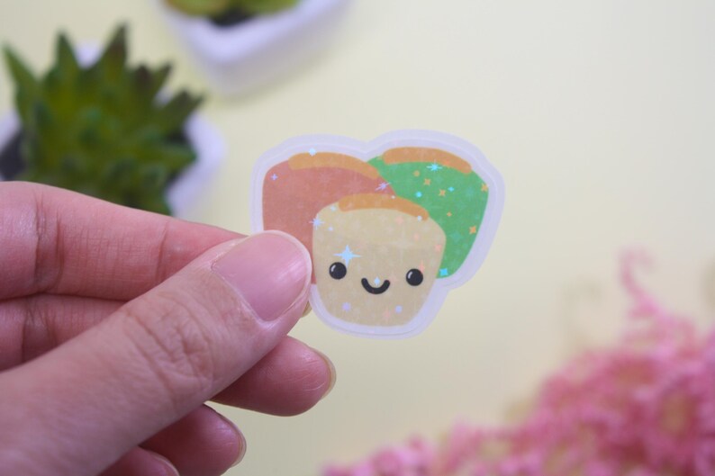 Sticker Rice Cake Steamed Rice Cake Sticker, Cute Asian Dessert - Etsy