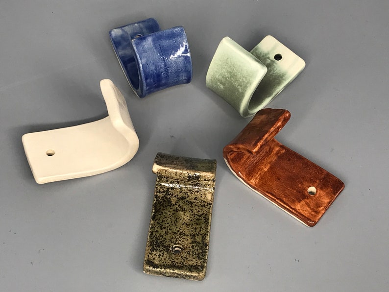 Large Ceramic Hooks Etsy