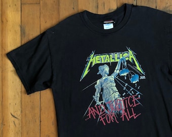 SALE // vintage 1994 Metallica Justice for All tee