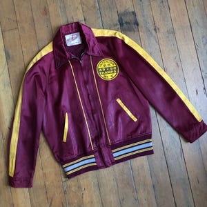 vintage 1940s two tone Hockey sports jacket