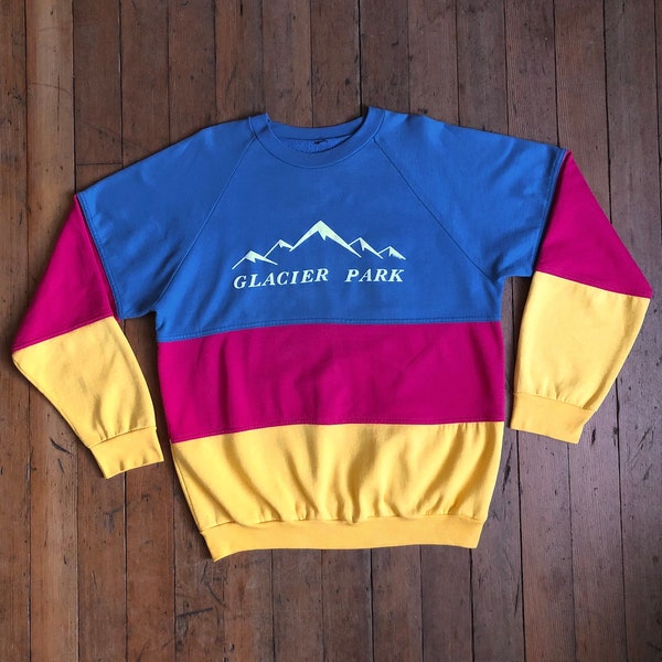 vintage 1980s Glacier Park sweatshirt crewneck