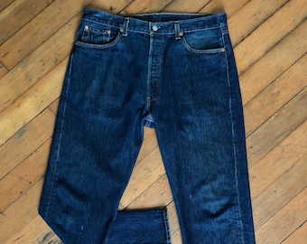 vintage 501s Levis jeans made in USA W 37