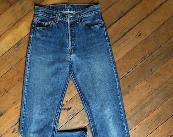 vintage 501s Levis jeans made in USA W 27