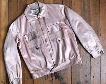 vintage 1940s satin jacket