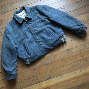 vintage 1950s quilted wool ricky jacket