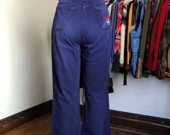 Vintage 1960s GWG Blue Pants - Etsy