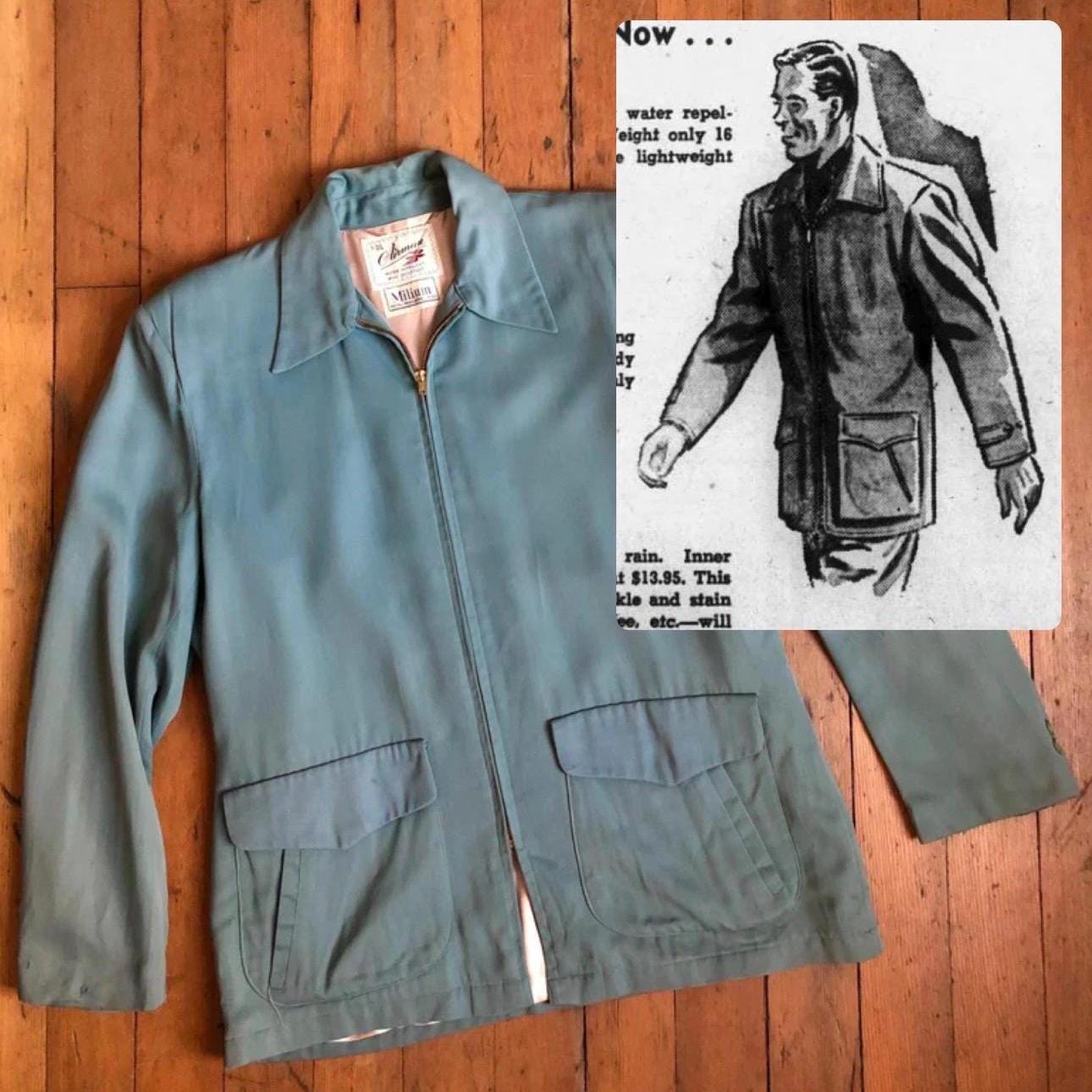 50s Two Tone Jacket - Etsy Singapore 50s Two Tone Jacket - Etsy Singapore