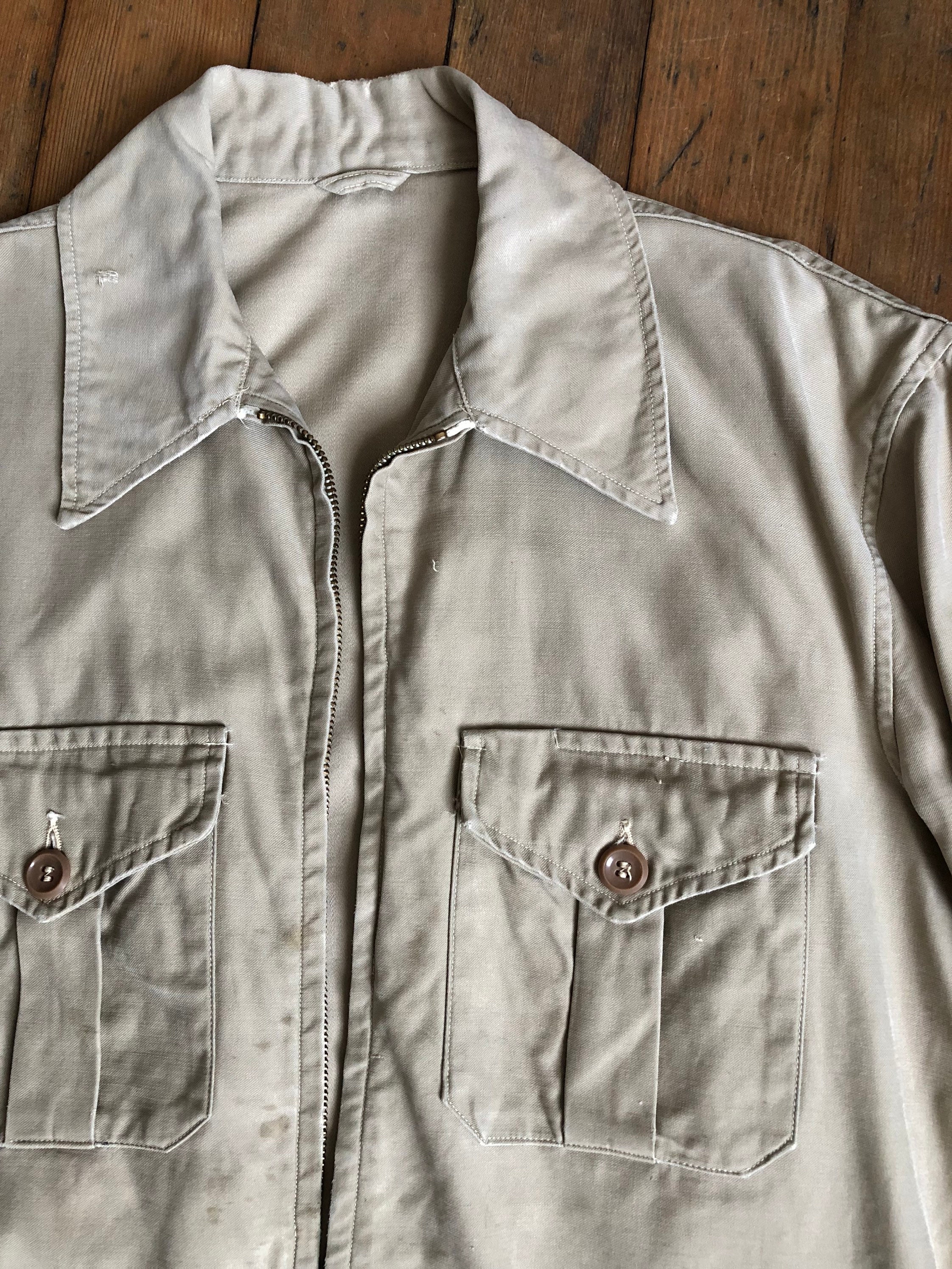 Vintage 1940s Hercules Mountain Cloth Jacket - Etsy