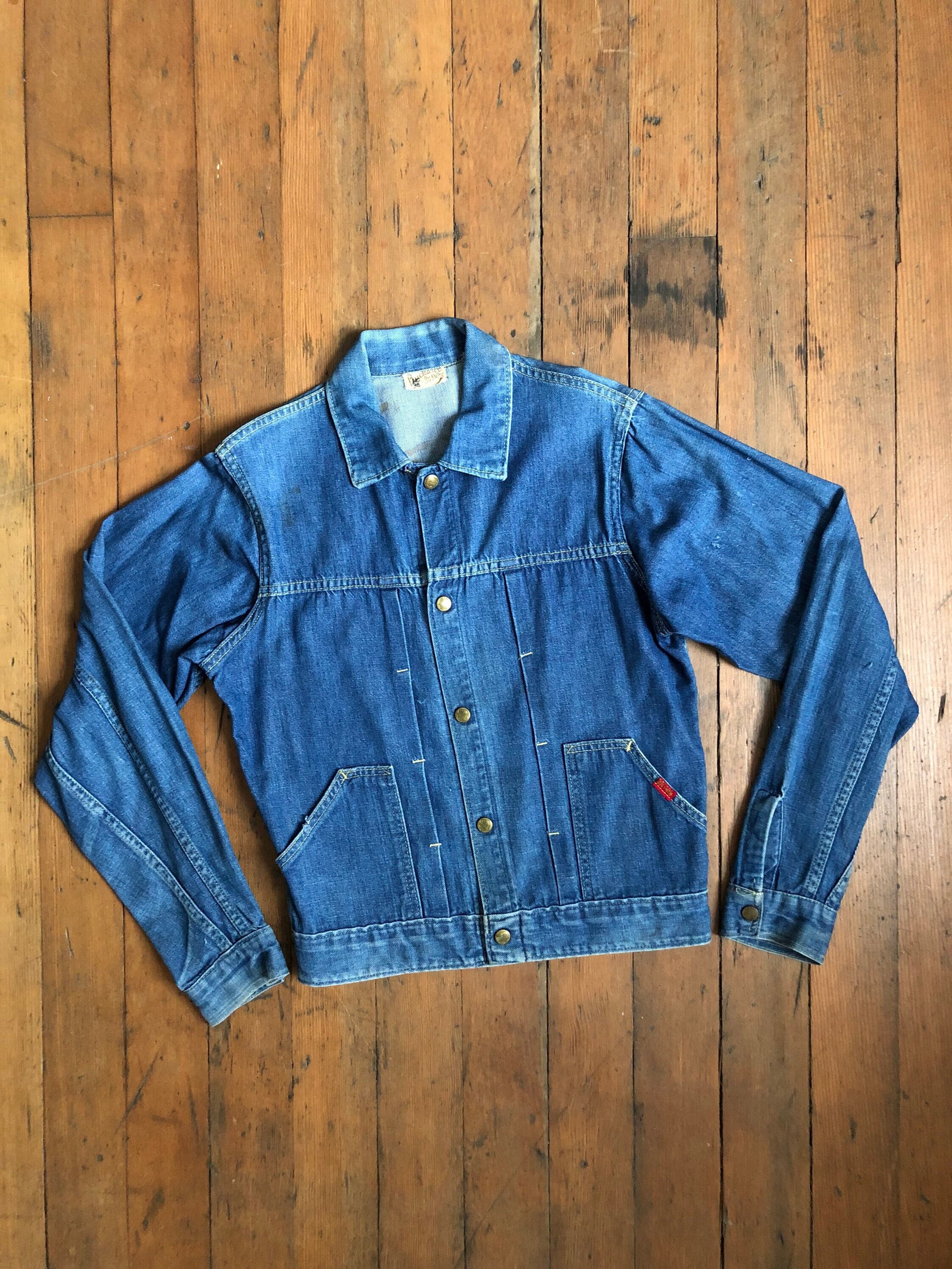 Vintage 1950s Buckaroo Pleated Front 