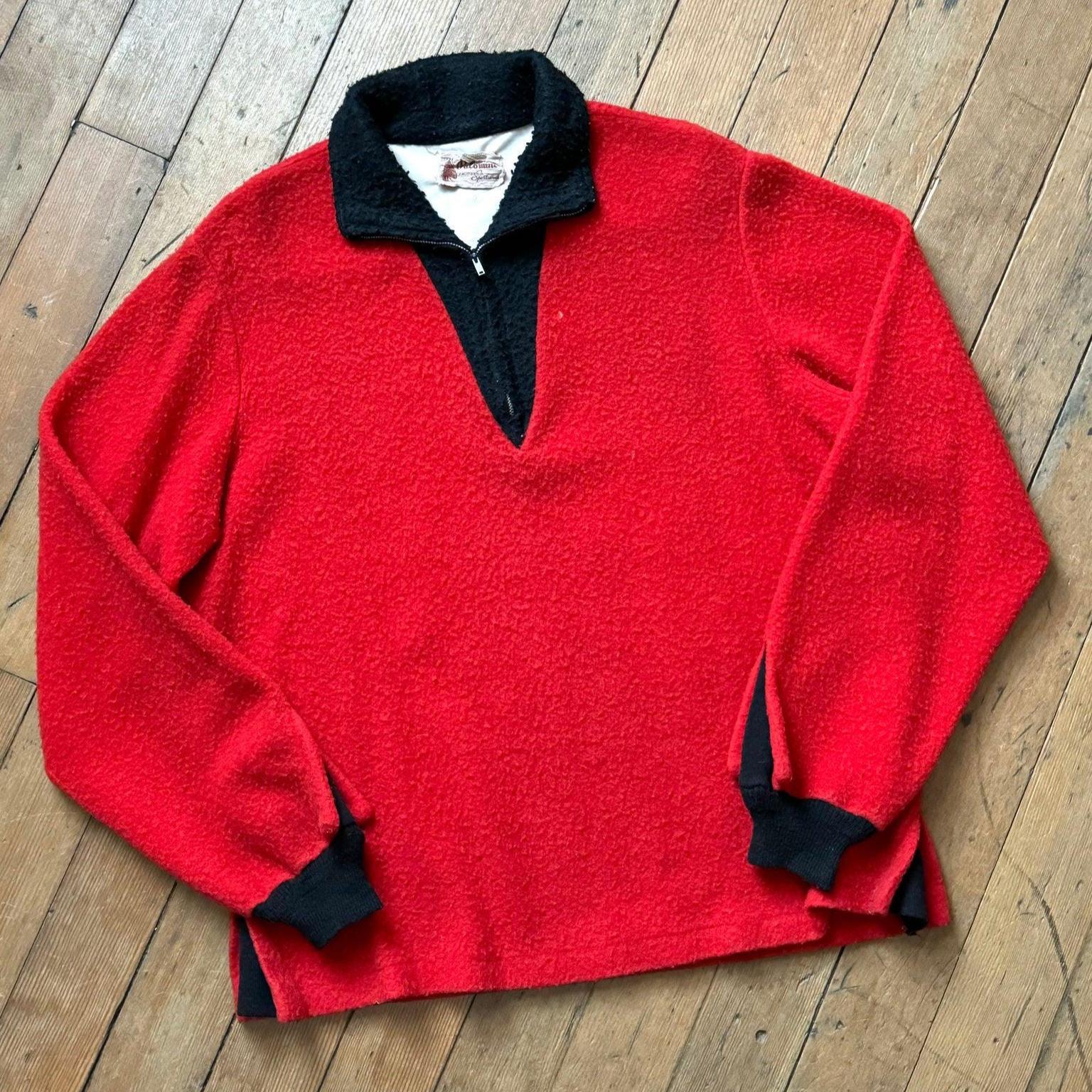 50s 60s FINEST QUALITY Half Zip Sweat 1950s Quarter Zip - Etsy
