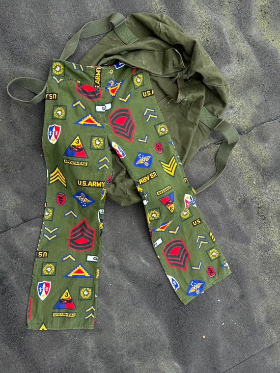 Vintage 1960s US ARMY Novelty Pants W 31 - Etsy