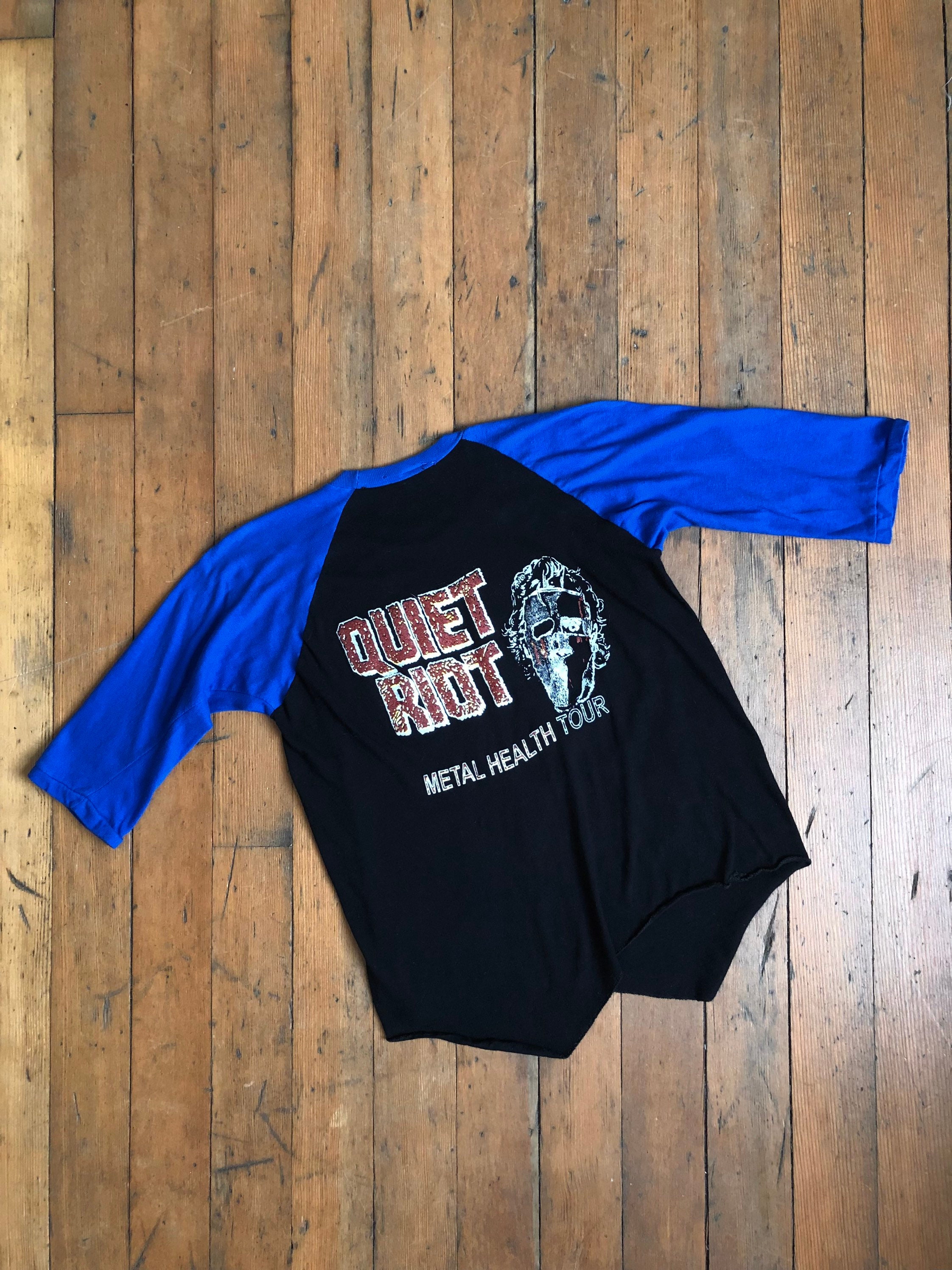 SALE // Vintage 1983 Quiet Riot Metal Health Tour Tee - Etsy