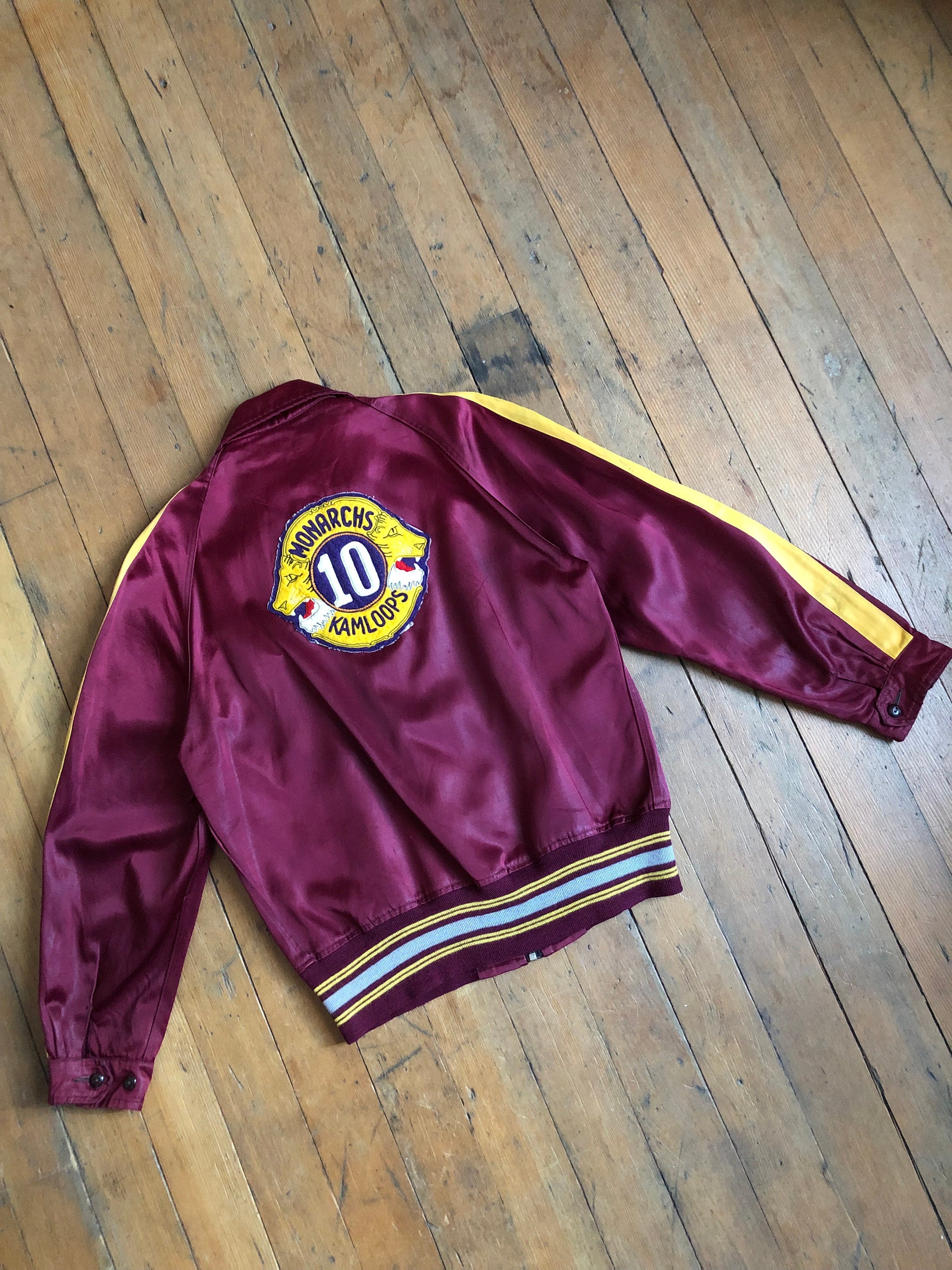 Vintage 1940s Two Tone Hockey Sports Jacket - Etsy Israel