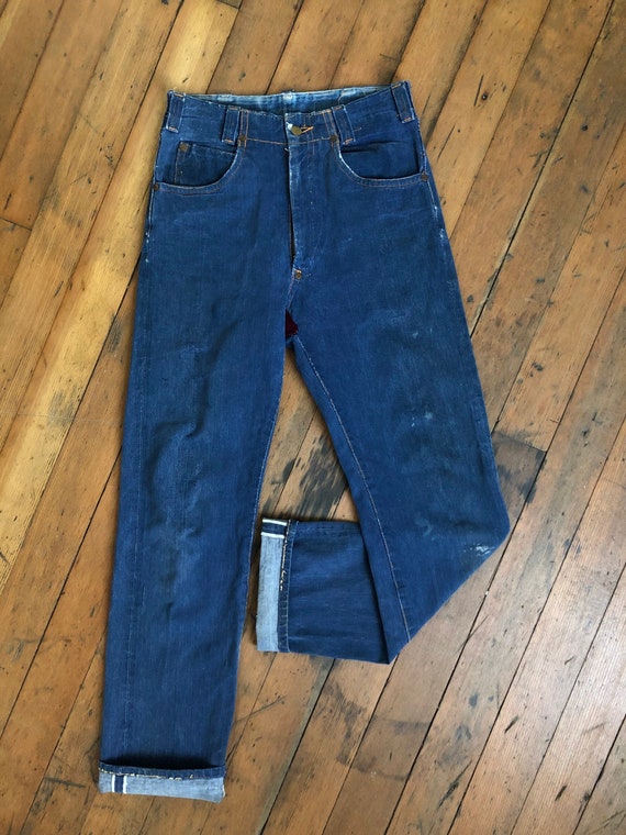 Vintage selvedge jeans sales