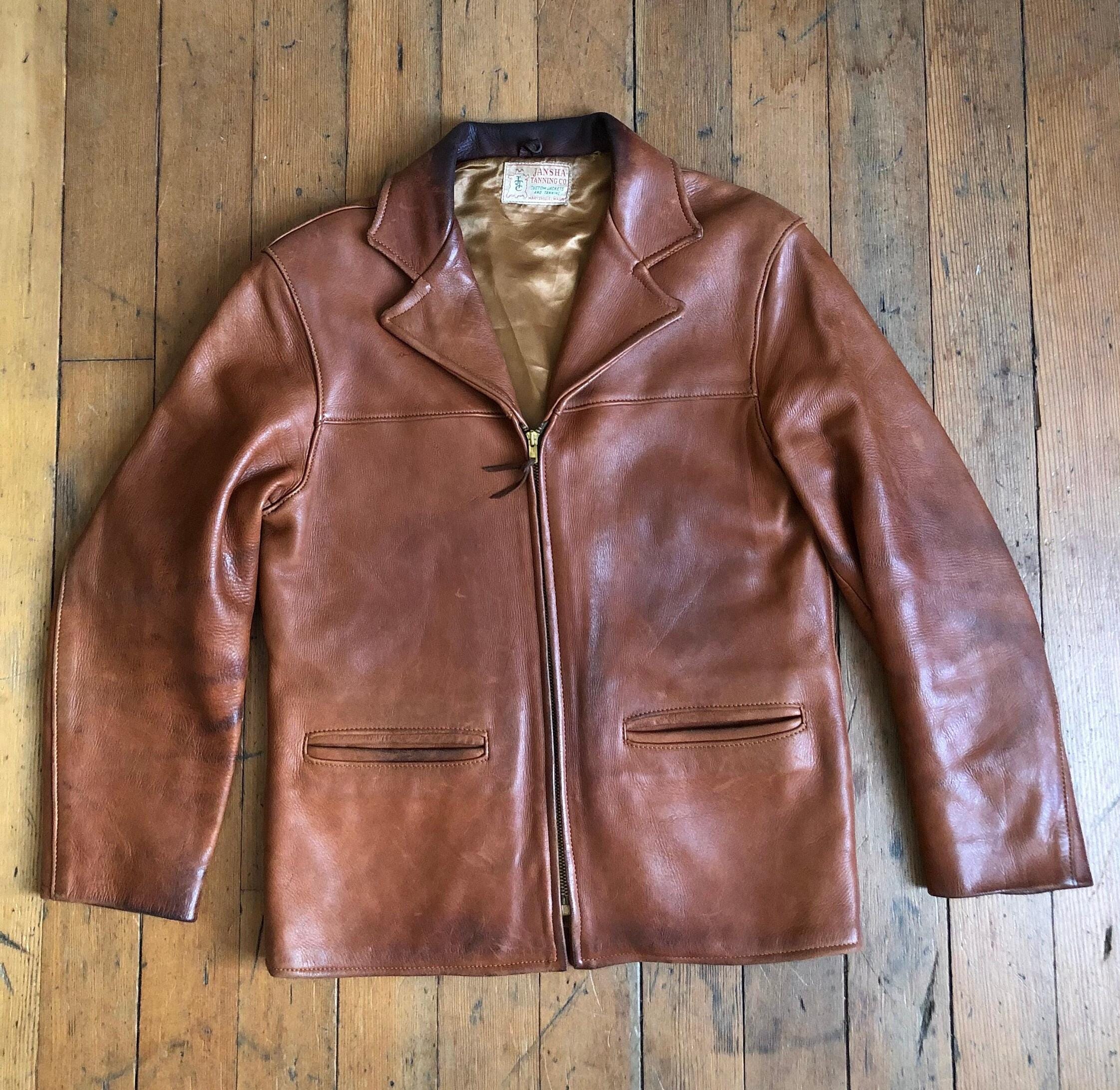 1940s Goatskin Jacket - Etsy