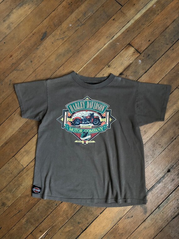 Vintage 1990s 3D Emblem Harley Davidson 