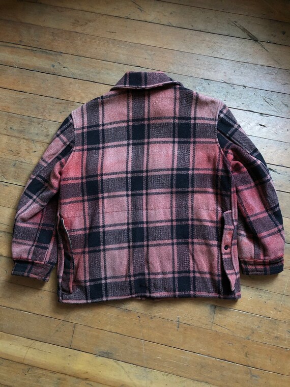 20% OFF SALE // vintage 1950s plaid jacket - image 7