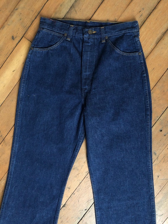 NOS vintage 1970s wrangler bluebell jeans - image 6