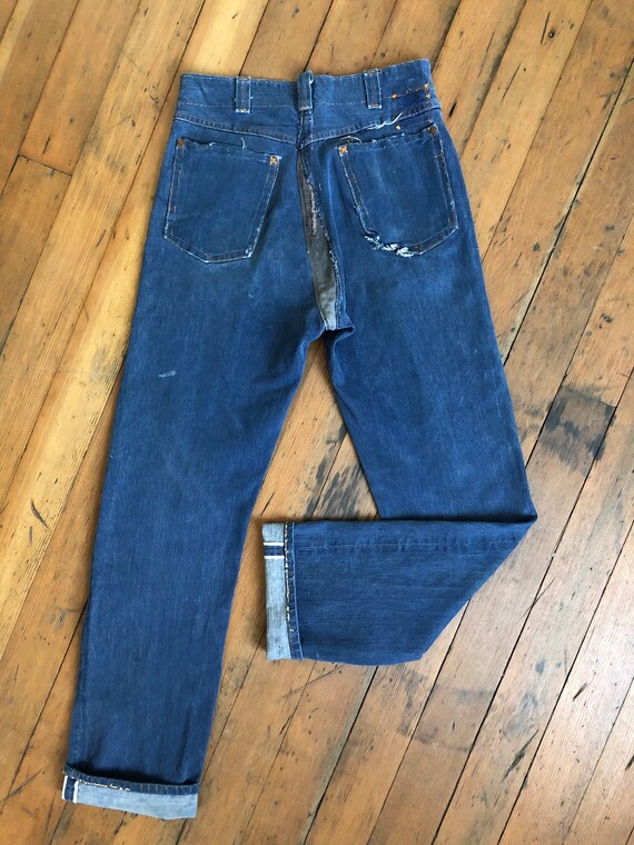 Vintage 1960s GWG Selvedge Denim Jeans - Etsy Canada