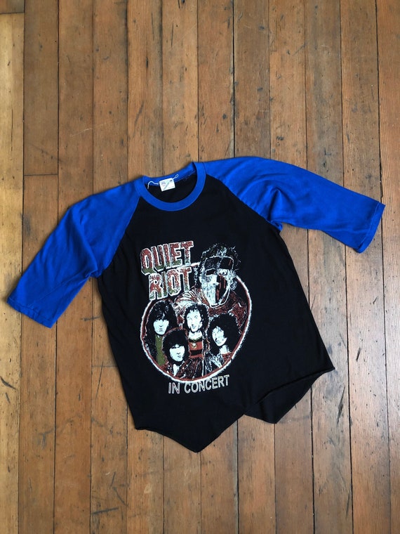 SALE // Vintage 1983 Quiet Riot Metal Health Tour Tee - Etsy