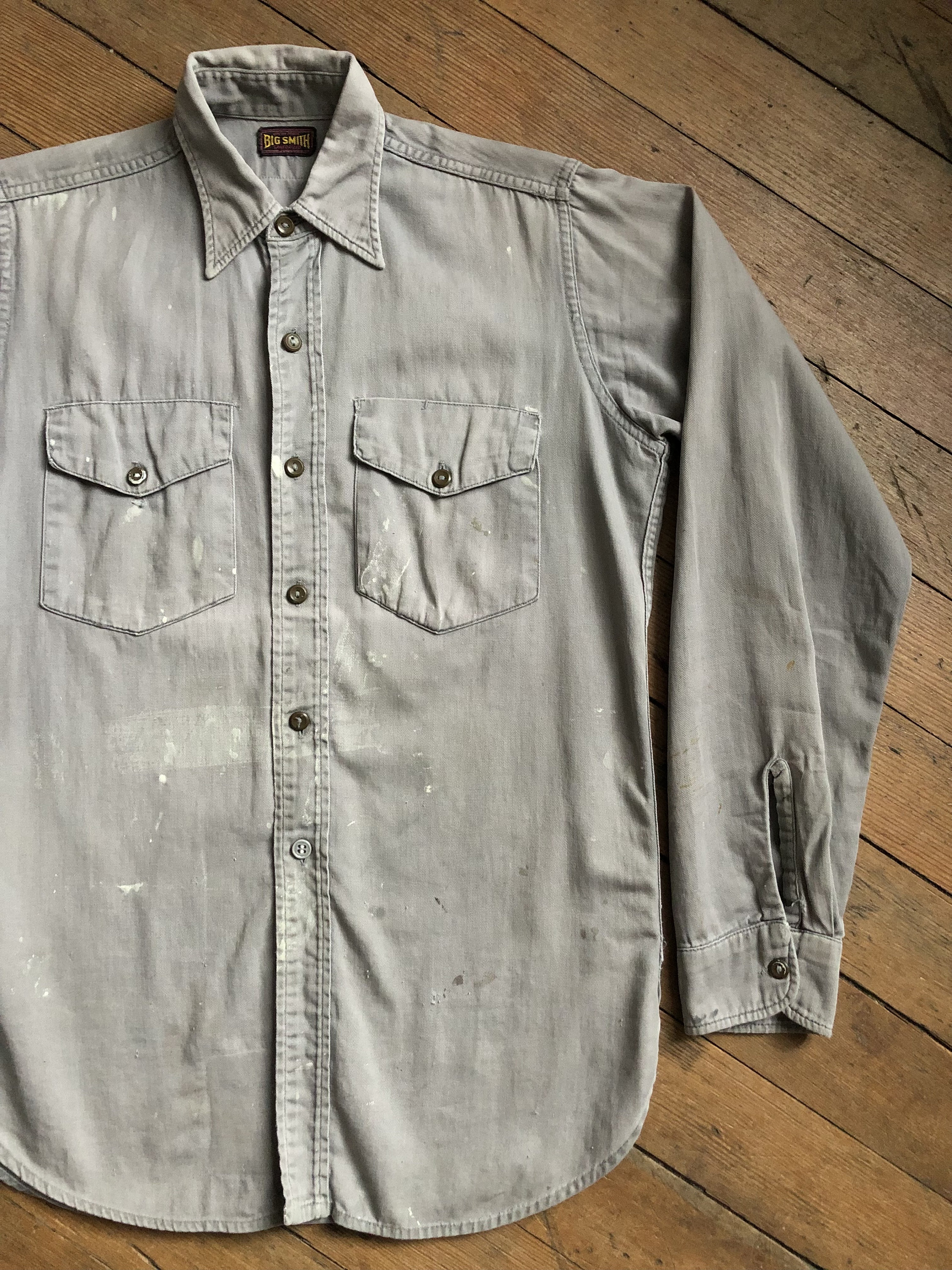 Vintage 1950s Big Smith Well Worn Work Shirt - Etsy