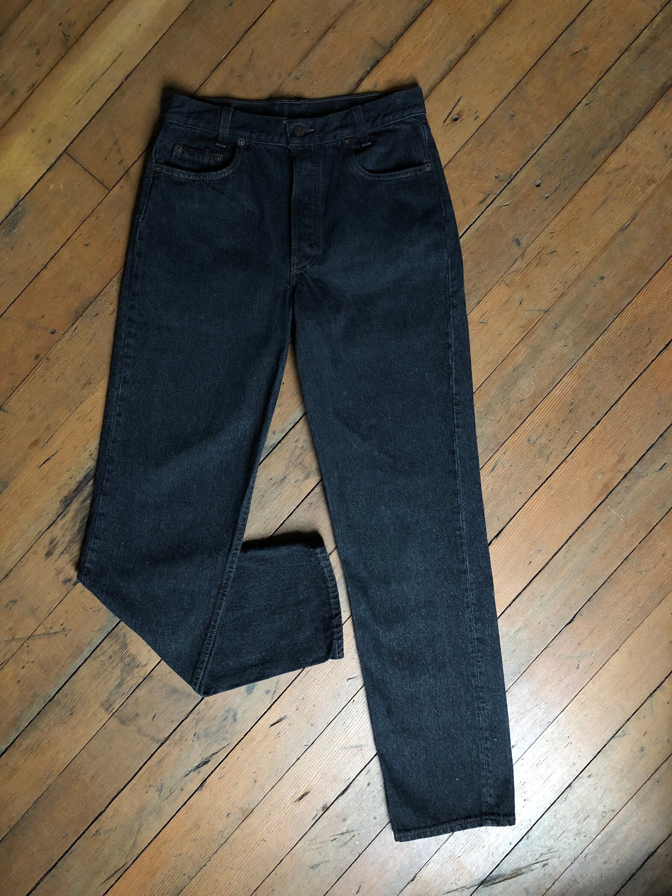Black Vintage 501s STUDENT Levis Jeans W 29 Made in USA - Etsy Black Vintage 501s STUDENT Levis Jeans W 29 Made in USA - Etsy