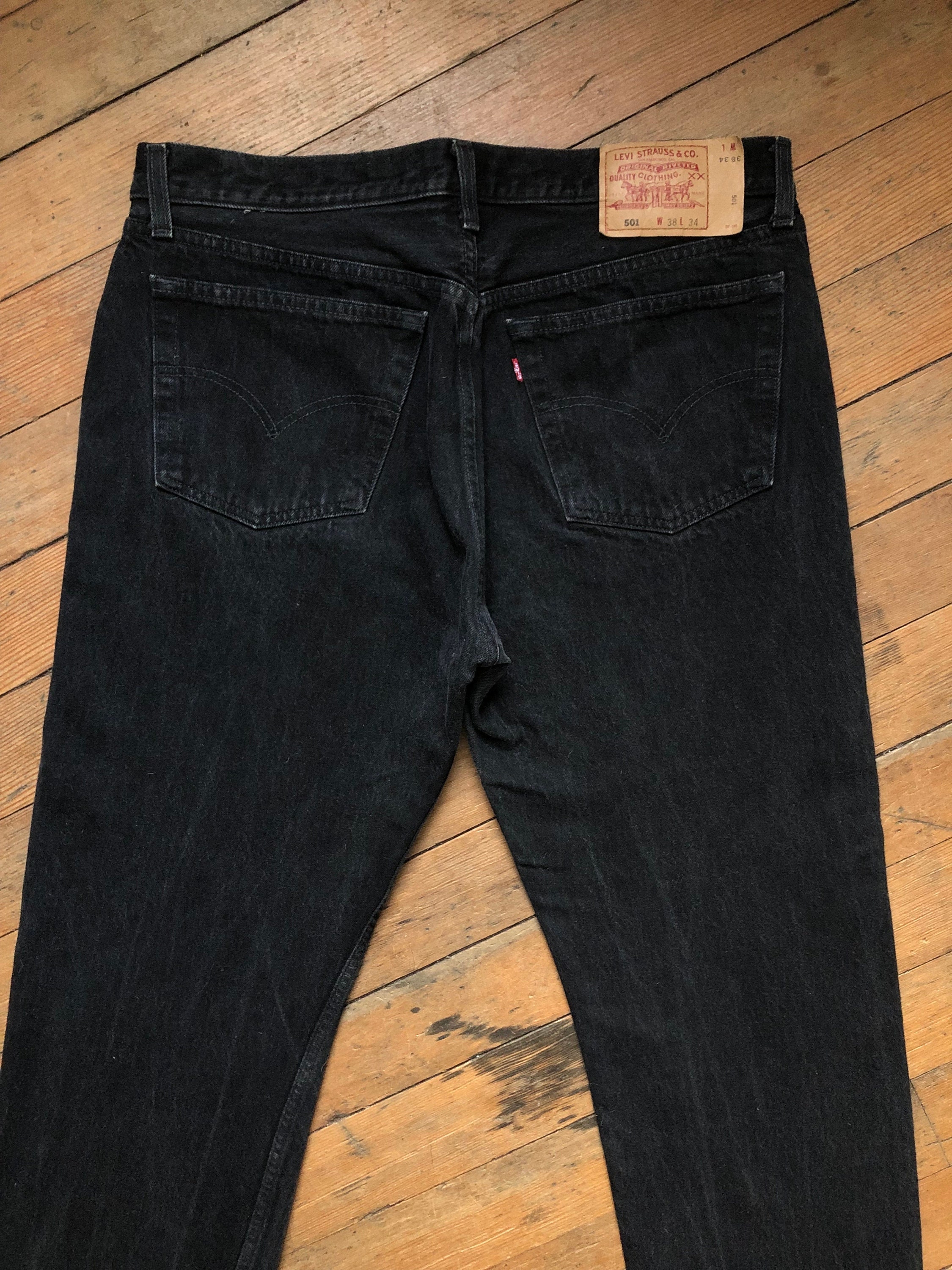 パンツ VINTAGE LEVIS BLACK 501 最終売り尽くし】古着 90s USA製 Levi's 501-0660 ブラック